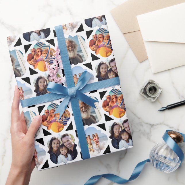 4 Photo Collage Birthday Presentpapper (Gifting)