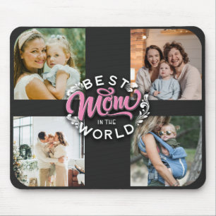 4 Photo Collage Family Memory Mors dag Musmatta