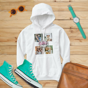 4 Photo Collage Family Memory Mors dag T Shirt