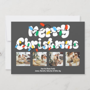 4 Photo God jul Helgdag Ljus Julkort