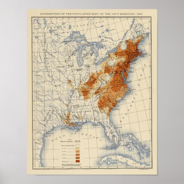 4 Population 1810 Poster (Framsidan)