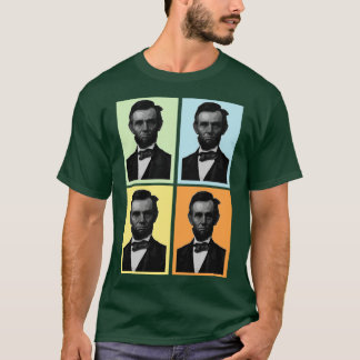4 Score Abraham Lincoln Amerikansk historia T Shirt