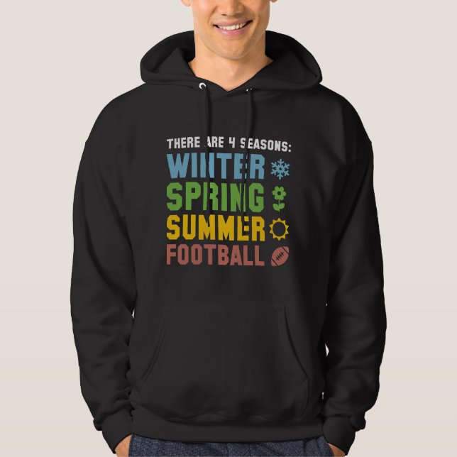 4 Seasons Football Hoodie (Framsida)