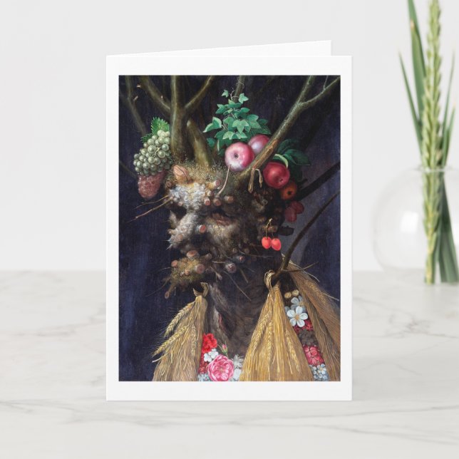 4 Seasons i ett huvud, Arcimboldo Kort (Framsida)