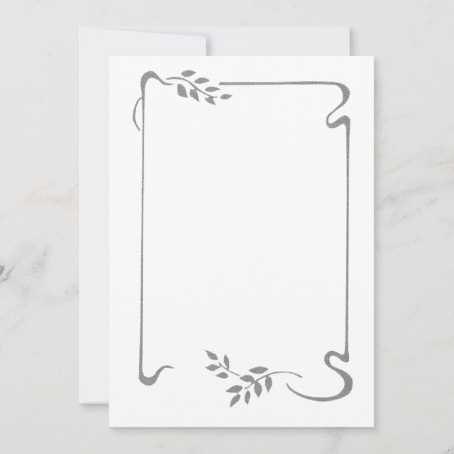 4 sidor tunt band tack kort (Framsida)