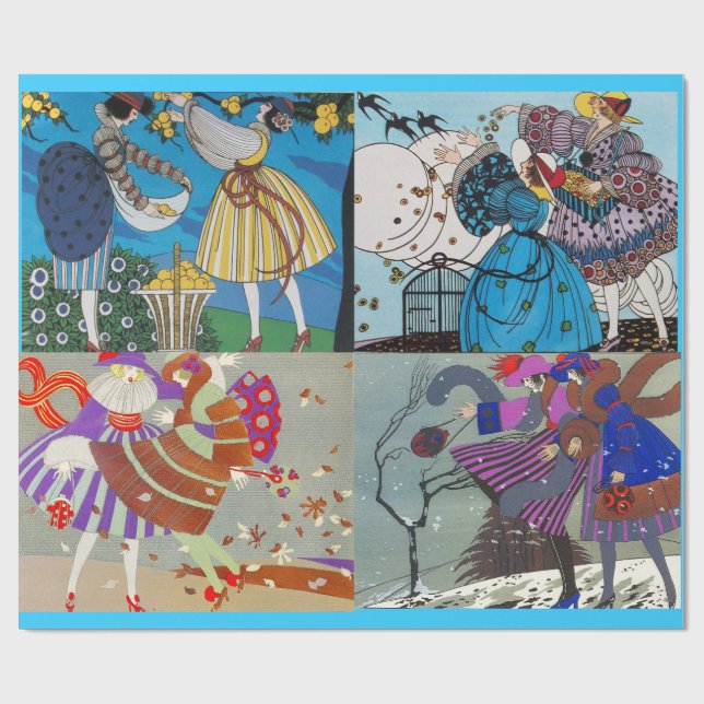 4 SJÖFARTSARTDECO BEAUTY MODE ILLUSTRATION PRESENTPAPPER (Platt)