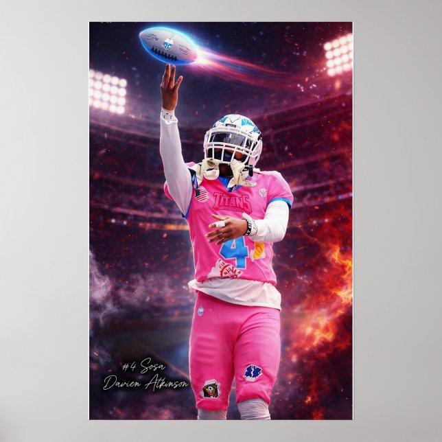 #4 Sosa Davien Atkinson Poster (Framsidan)