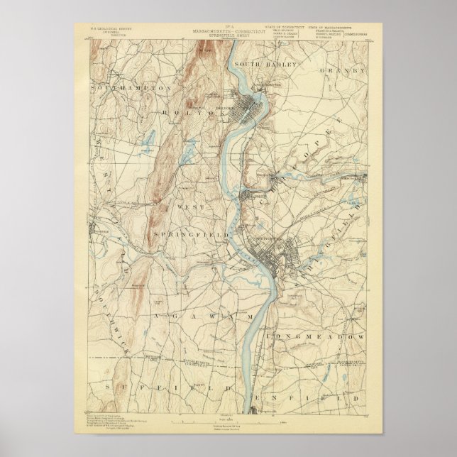 4 Springfield lakan Poster (Framsidan)