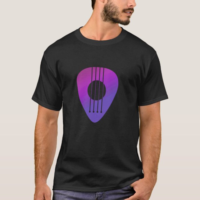 4-strängad elbas ljudhålspick - Basist  T Shirt (Framsida)