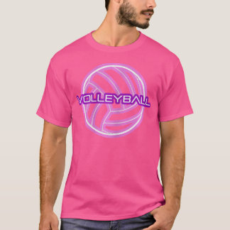 4 Thfloor Volleyball Women and Girl Lila T Shirt