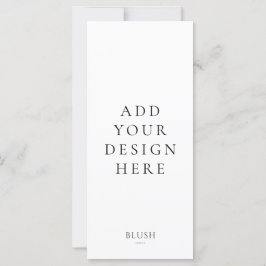 4-tums x9-menykortsutskrift