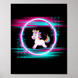 4.Unicorn kärlek Poster