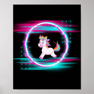 4.Unicorn kärlek Poster