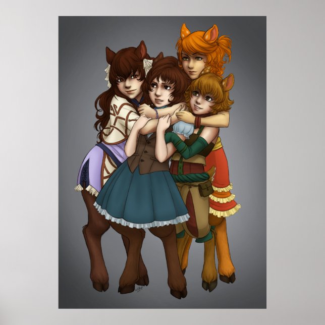 4-vägshus poster (Framsidan)