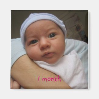 4 veckor, 1 månad magnet