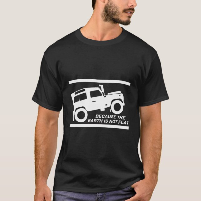 4 X4 Jordbruk Rover T Shirt (Framsida)