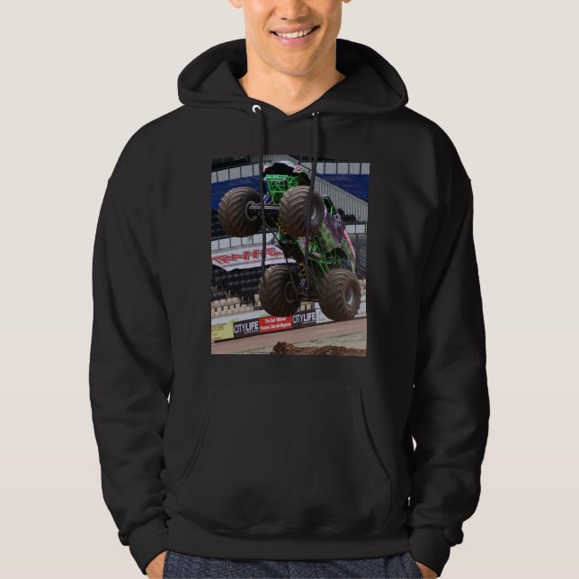 4 x 4 Monster Lastbil Sweatshirt (Framsida)