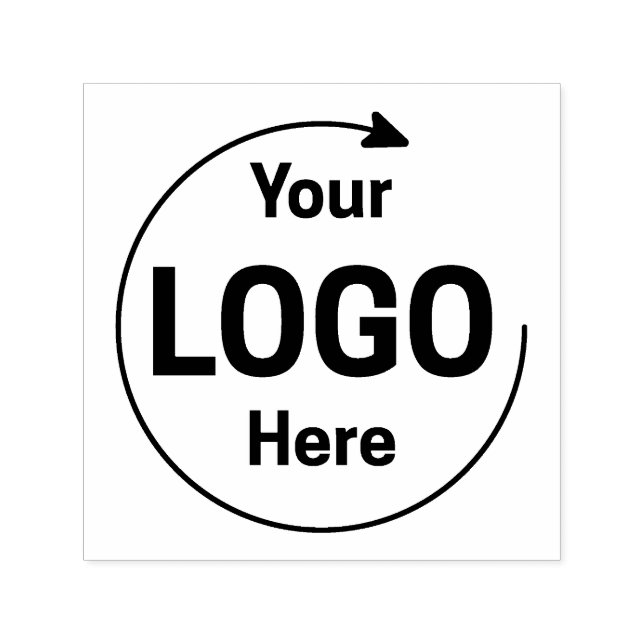 4 x 5" Extra Large Custom Company Logo  Självfärgande Stämpel (Design)