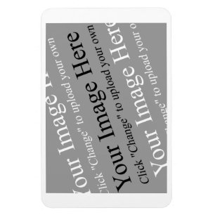 4 x 6 Anpassningsbar Image Premium Magnet