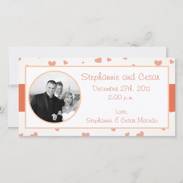 4 x 8 Förlovning Fotomeddelande Penguin Kärlek/Hea Meddelande (Framsida)