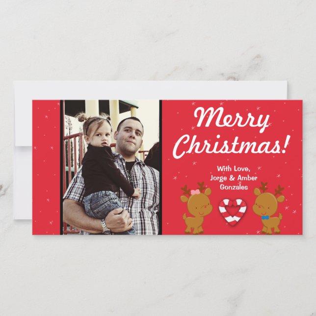 4 x 8 julklapp för prydnadsföremål julkort (Framsida)