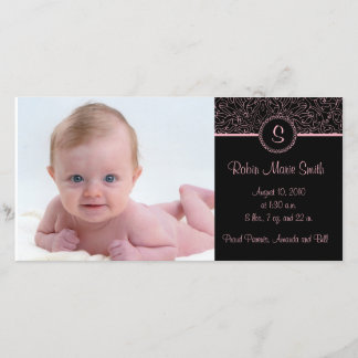 4 x 8 ROSA ELEGANT Meddelande