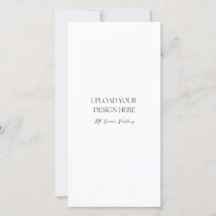 4 x 8-tums sidokort med halvblank Dubbla