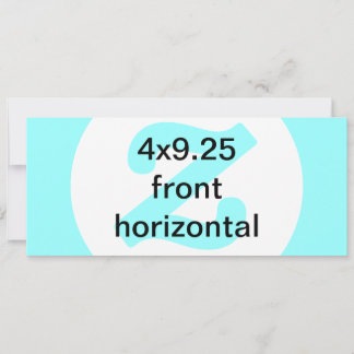 4 x 9,25 vågrät inbjudan