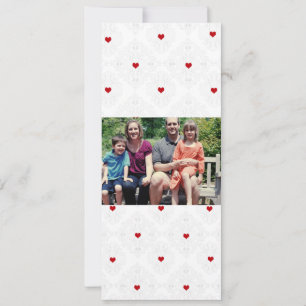 4 x 9-familjens fotopriskort julkort
