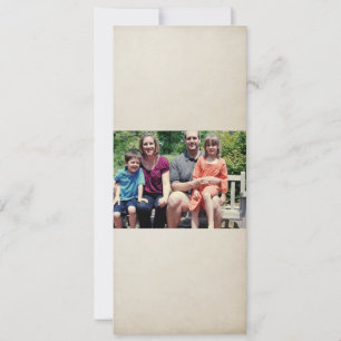 4 x 9-familjens fotopriskort julkort