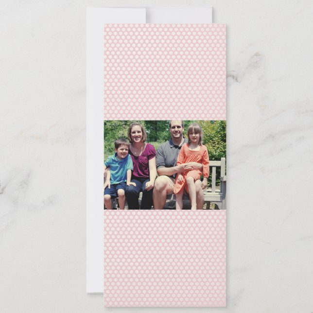 4 x 9-familjens fotopriskort julkort (Framsida)