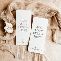 4 x 9-tums Bröllop-meny eller programutskrift