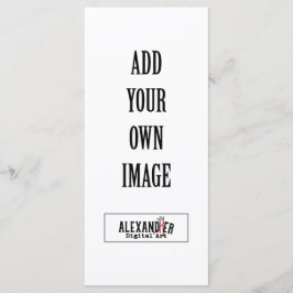 4 x 9-tums platt kort