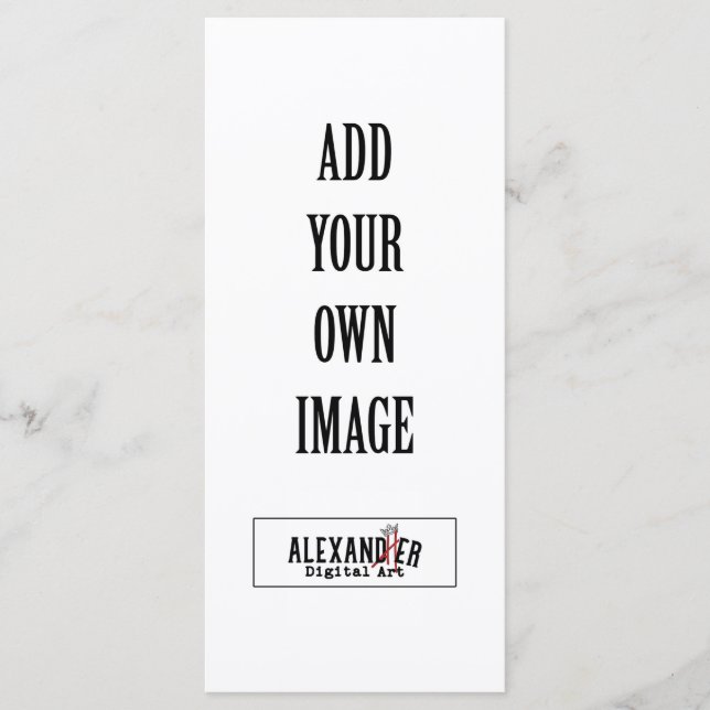 4 x 9-tums platt kort (Framsida)