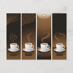 4CupsKaffe Vykort