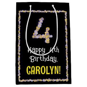 4e födelsedagen: Blommigt Flowers Number, eget nam