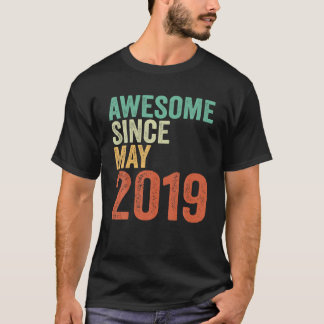 4e födelsedagen Girls Boys Gifts Fantastisk sedan T Shirt