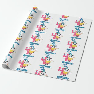 4e födelsedagen presentpapper