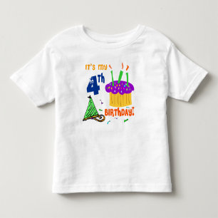 4e födelsedagen T-shirt