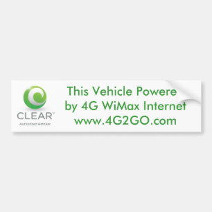4G2GO WiMax Bildekal