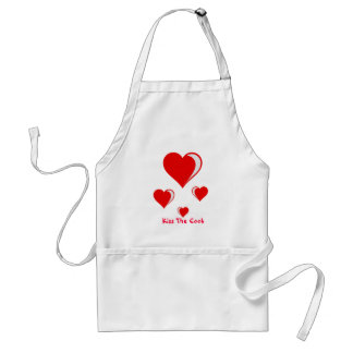 4hearts kysser kocken förkläde
