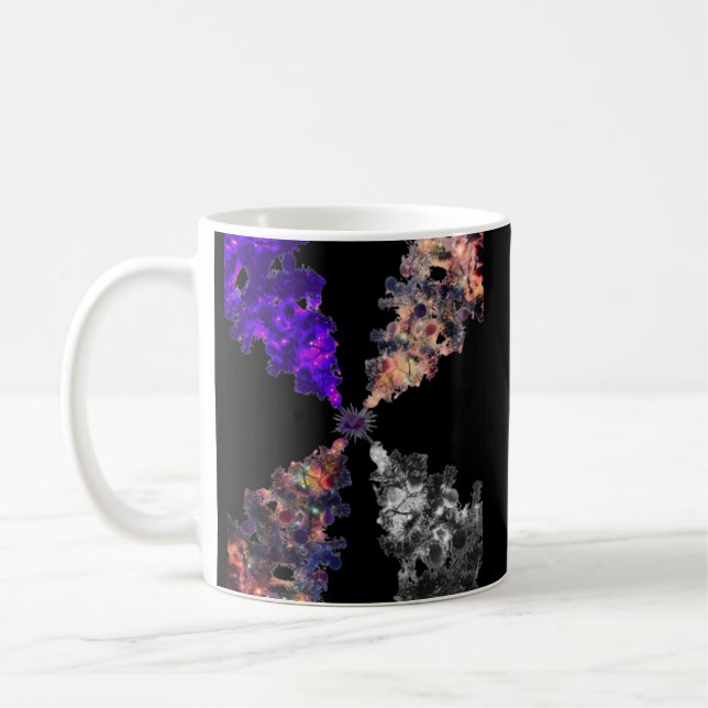 4Julgranar Kaffemugg (Vänster)