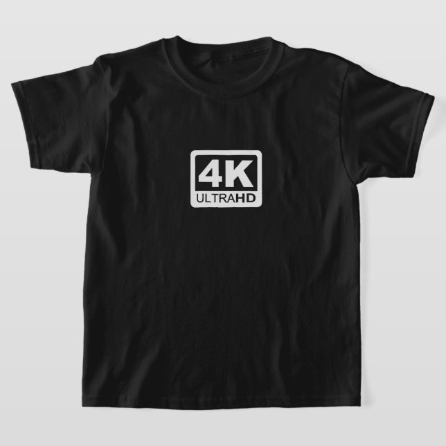 4K T-tröja T Shirt (Laydown)