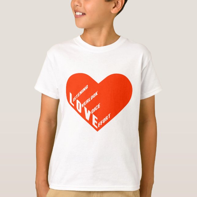 4love tee shirt (Framsida)