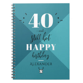 4O och stillastående hett Anteckningsbok