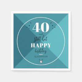 4O och stillastående hett Pappersservett