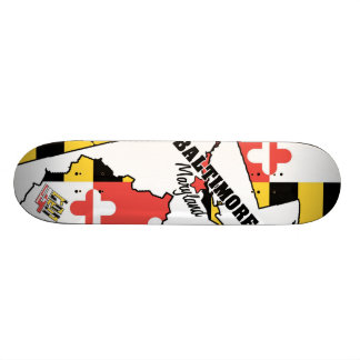 4ten: Baltimore Maryland 1 Mini Skateboard Bräda 18,5 Cm
