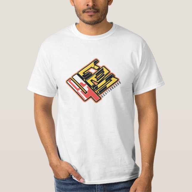 4ten Skateboards logotyptee.en Tee Shirt (Framsida)