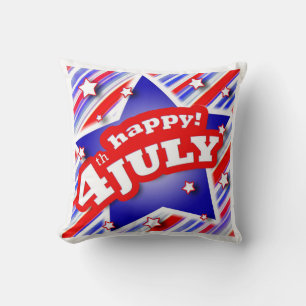 4th av den Juli firandeamerikanen MoJo kudder Kudde