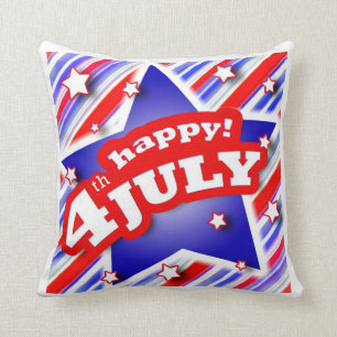 4th av den Juli firandeamerikanen MoJo kudder Kudde